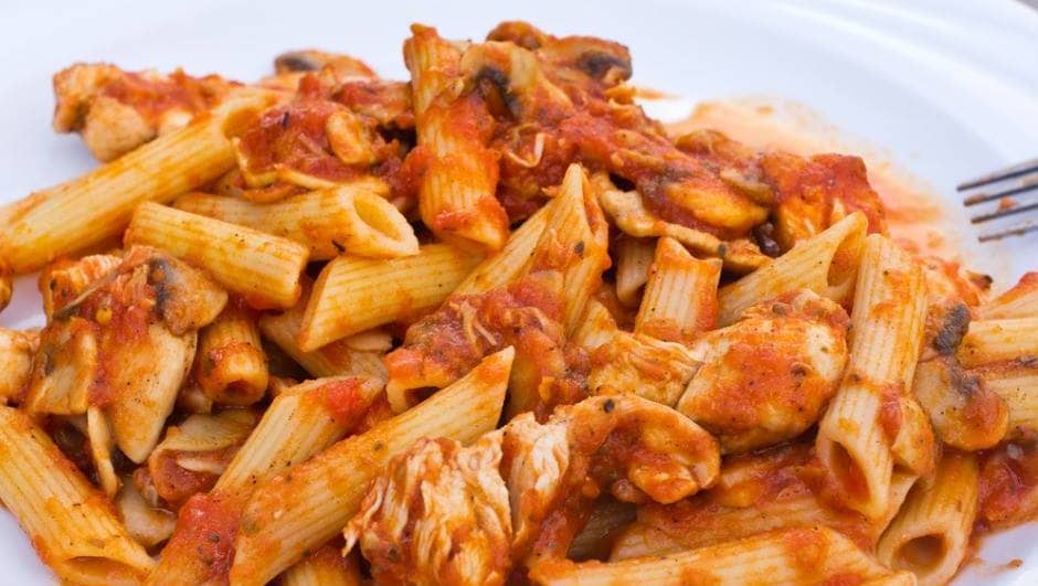 Pasta alla cacciatora e Marsala